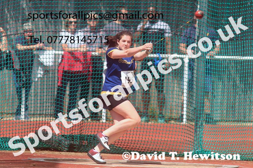 Senior Womens hammer, 2024 Northern Senior and Under-20s Track and Field Champs, Middlesbrough.  Photo: David T. Hewitson/Sports for All Pics